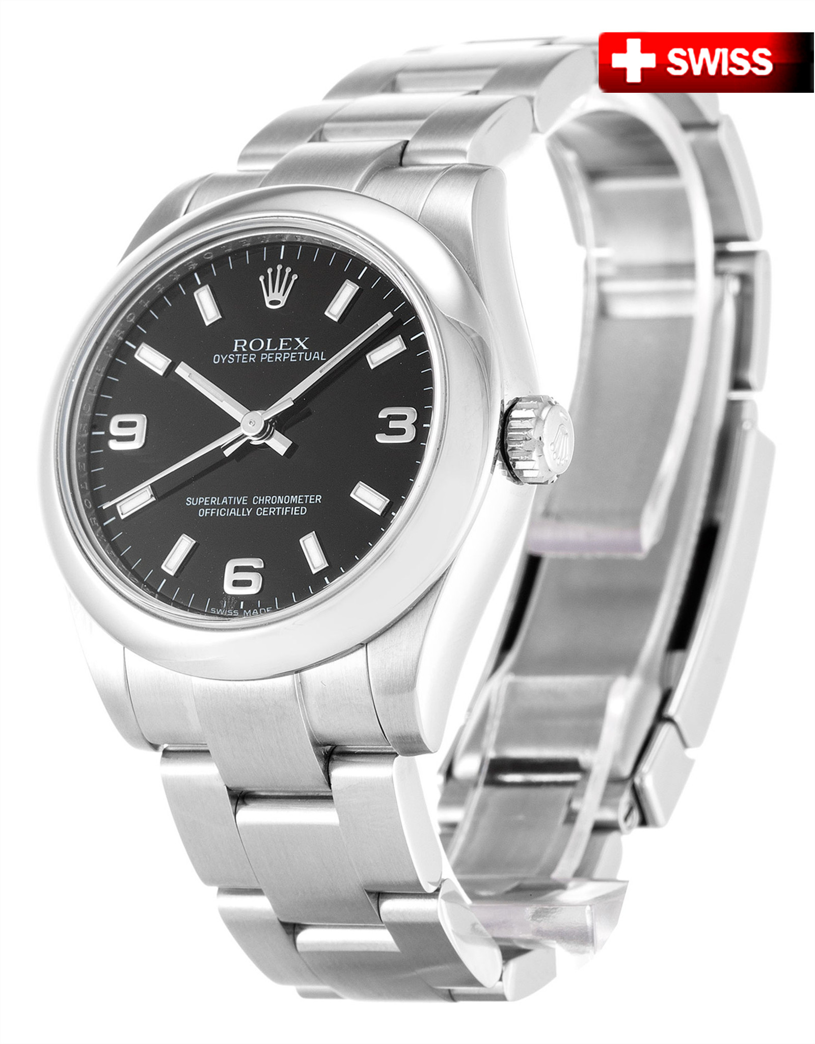 Svizzera Rolex Lady Oyster Perpetual 177200 31MM-1