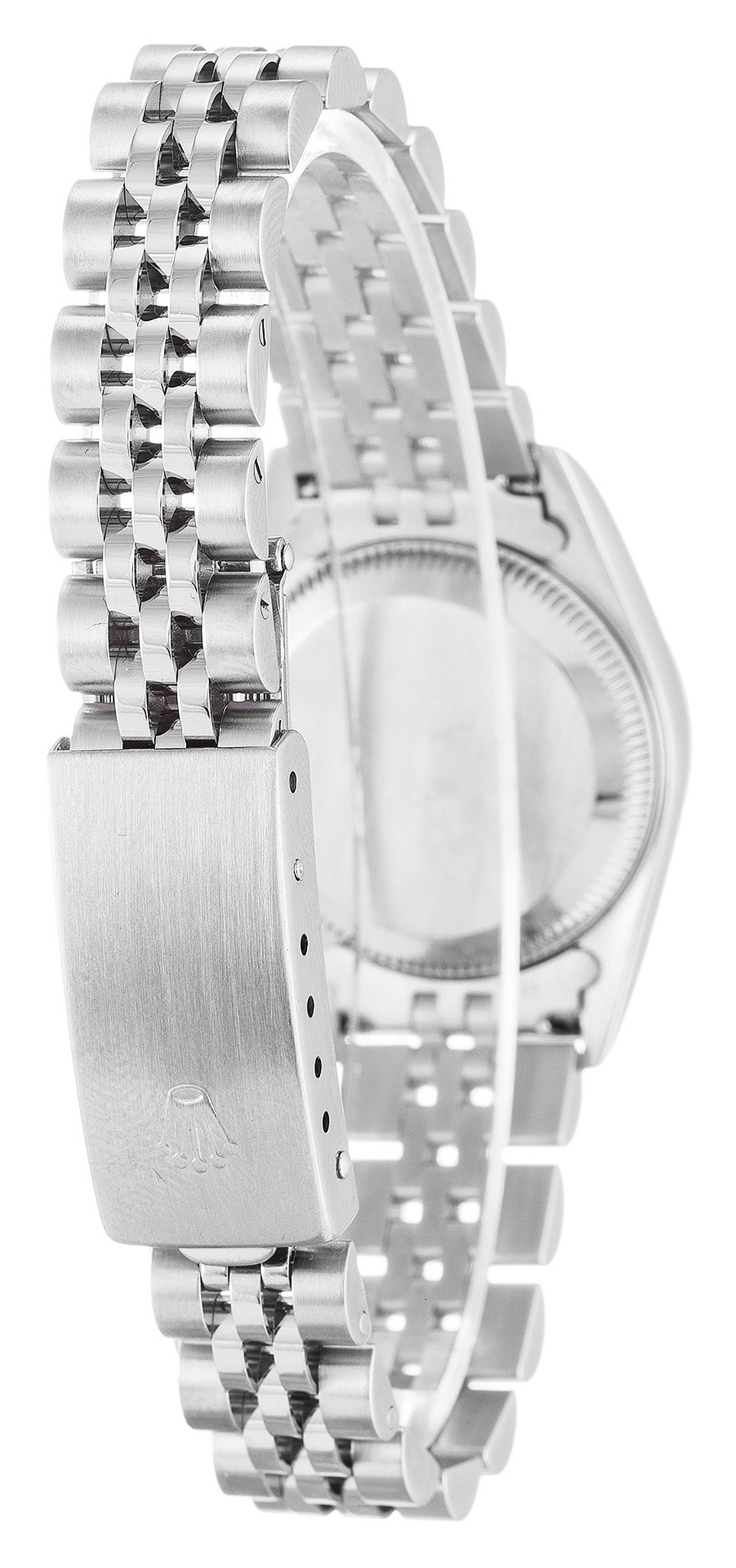 Rolex Lady Oyster Perpetual bianco Case Stick Marker 76094 26MM-2