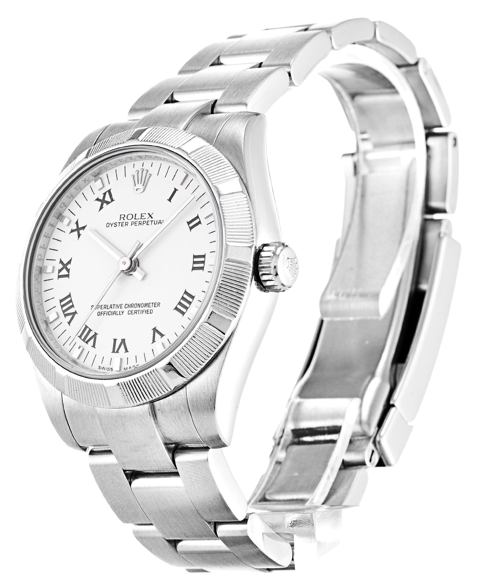 Rolex Lady Oyster Perpetuali Perpetui Marcatori Romani 177210 31MM-1