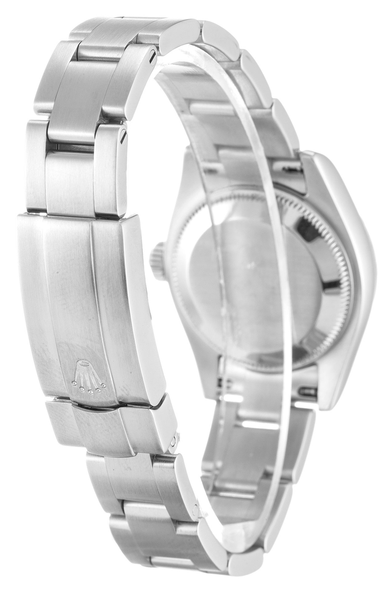 Rolex Lady Oyster Perpetual Quadrante bianco Stick Marker 176210 26MM-2