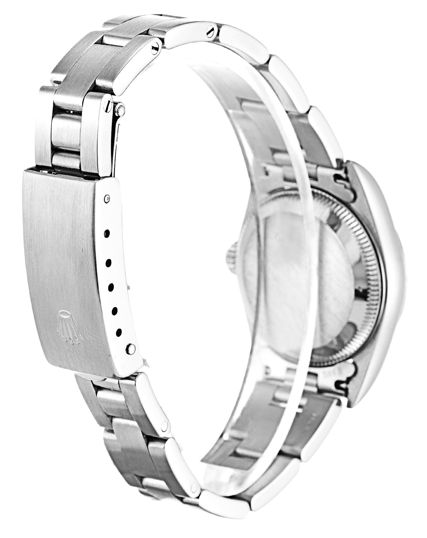 Rolex Lady Oyster Perpetual bianco Case Stick Marker 67230 26MM-1
