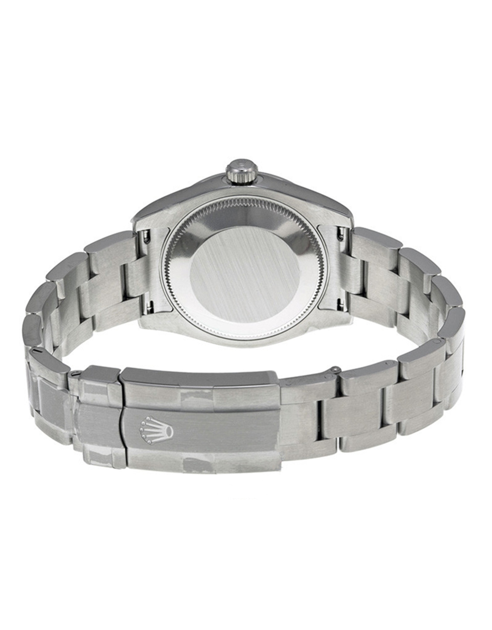 Rolex Oyster Perpetua Blu Perpetuale Bracciale In Acciaio Inossidabile Ladies Orologi Replica 31MM-2
