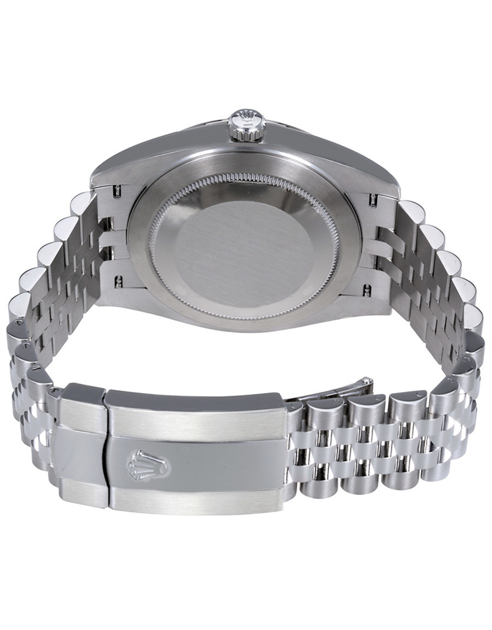 Rolex Oyster Perpetua Bianco Madre Di Pearl Diamond Diamice Orologi Replica Da Uomo 41 MM-2