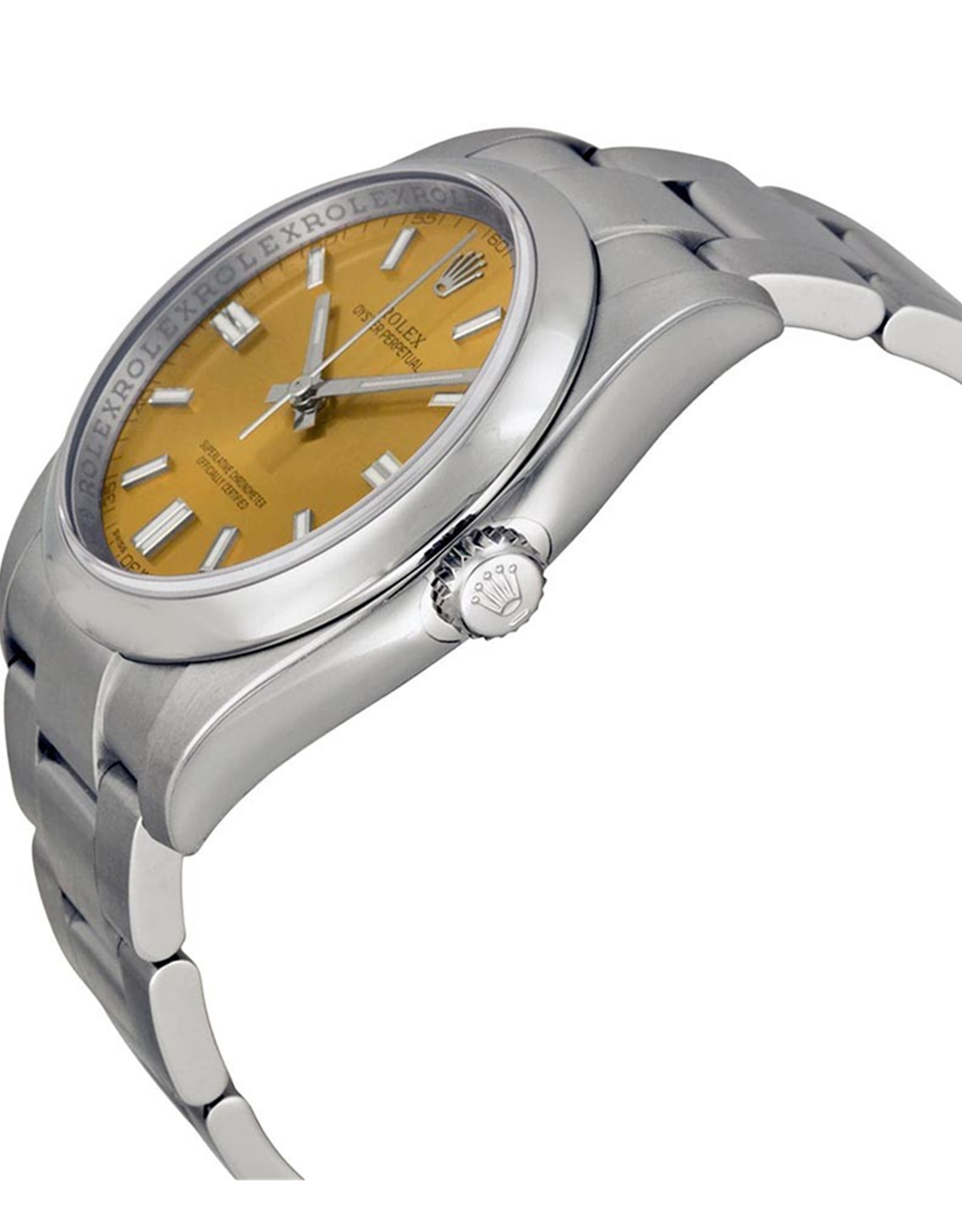Rolex Oyster Perpetua Perpetuo Per Il Quadrante Dell'Uva Per Uva Bracciale In Acciaio Inossidabile Orologi Replica Da Uomo 36 MM-1