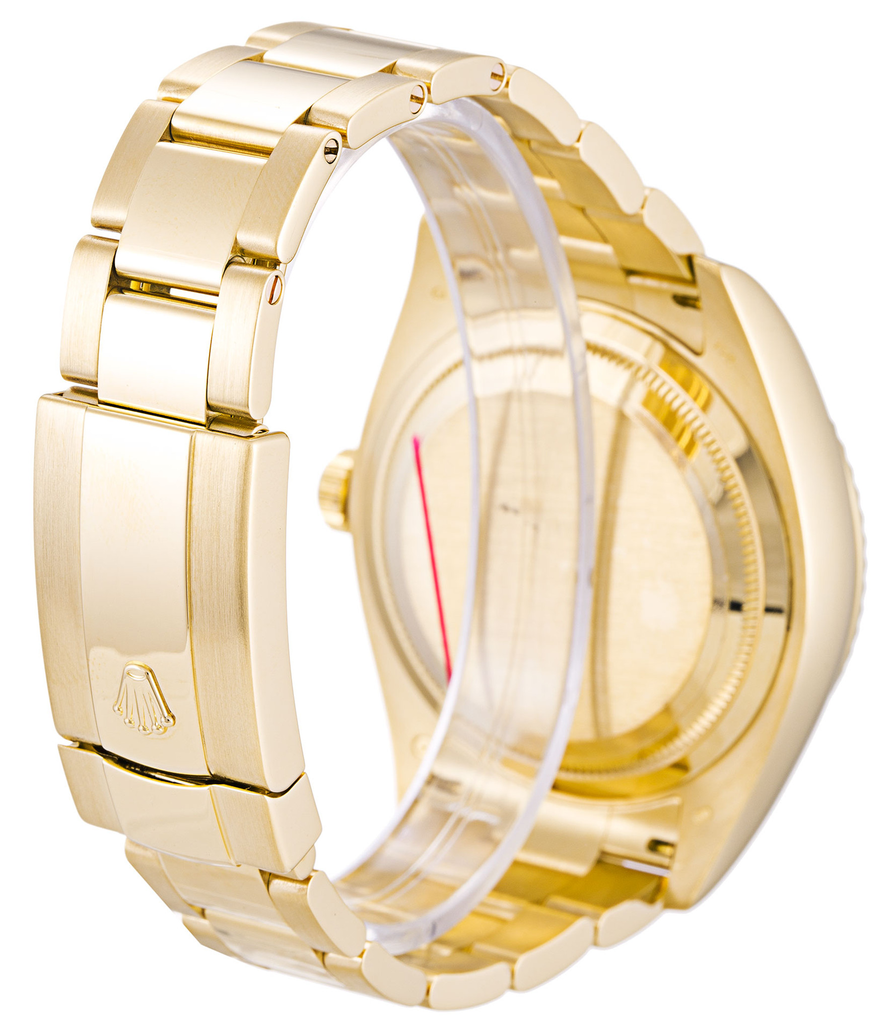 Rolex Sky Dweller Giallo Numero Di Quadrante Oro 326938 42MM-2