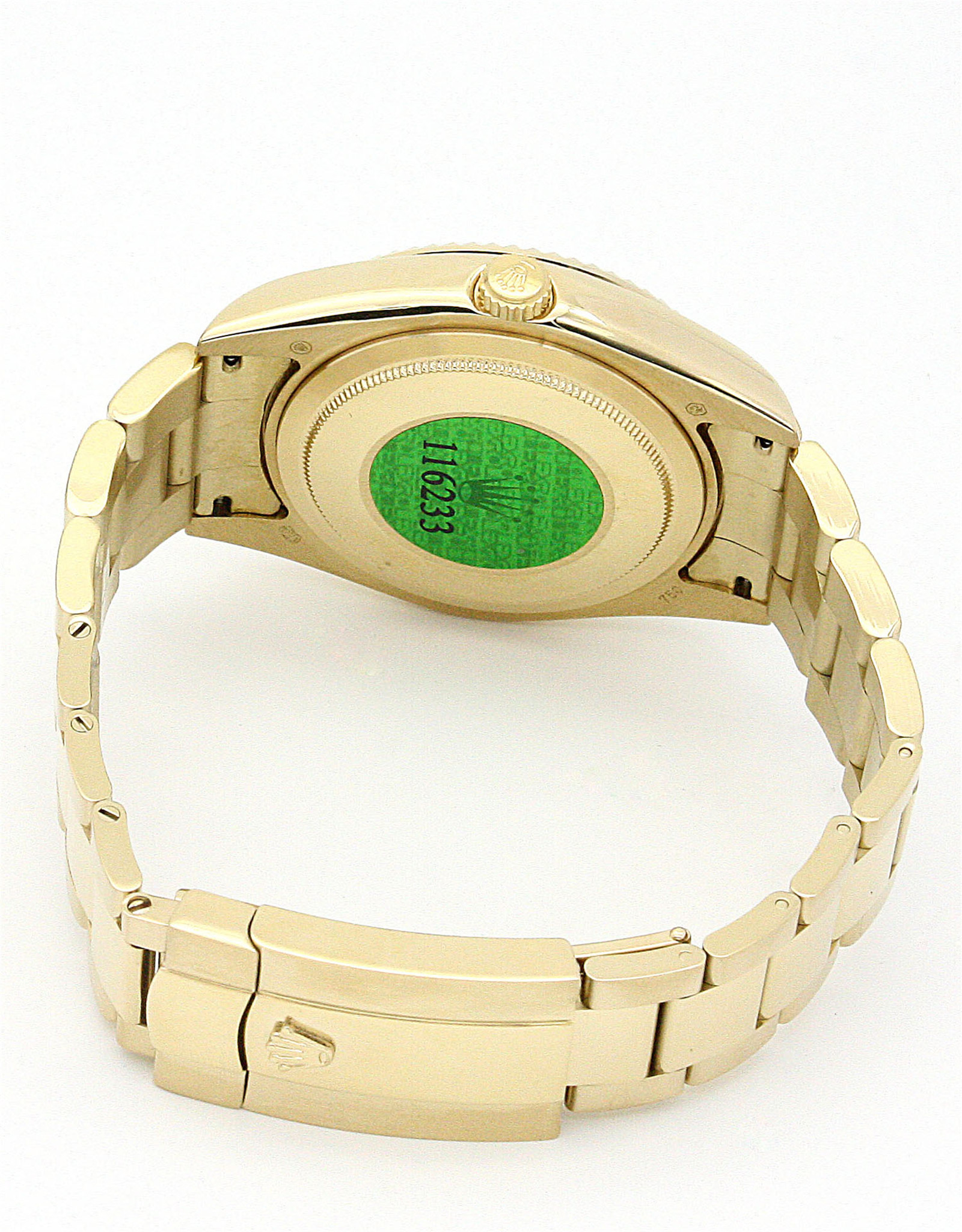 Rolex Sky Dweller Giallo Dial Diar Dial Romano 326938 42MM-2