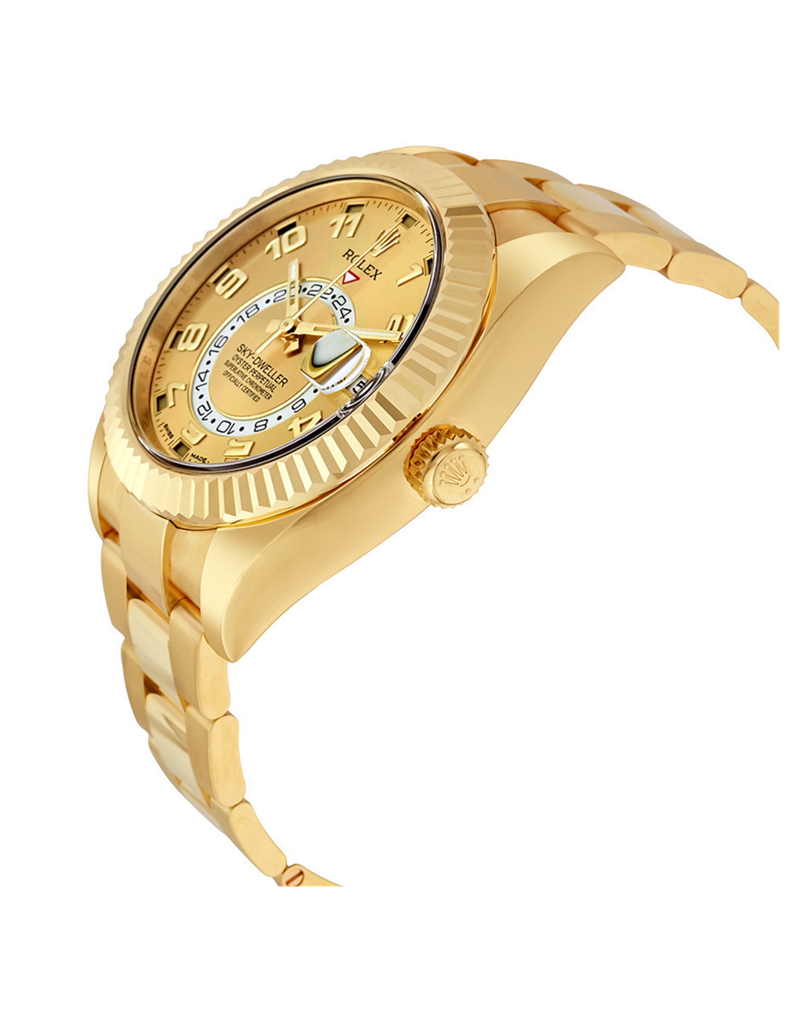 Rolex Sky-Dweller Gold Orologi Replica Maschile 326938 42MM-1