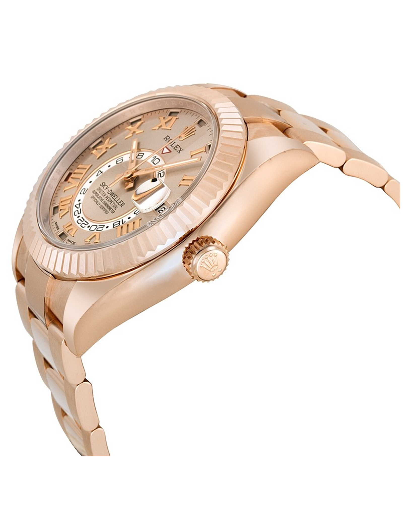 Rolex Sky Dweller Orologi Replica In Oro Rosa 326935 42MM-1