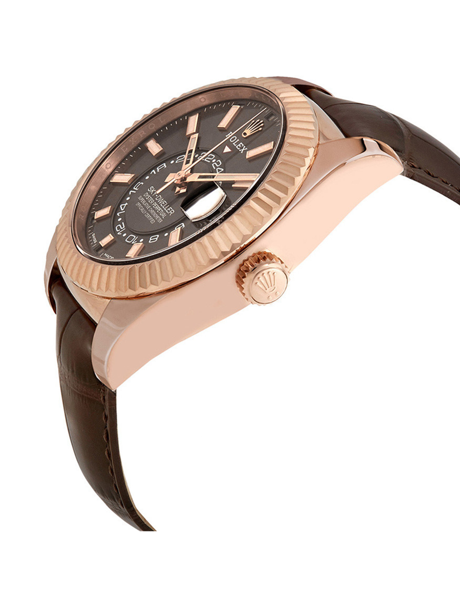 Rolex Sky Dweller Dark Rhodium Dial Dialtra Automatica Da Uomo 42 MM-1