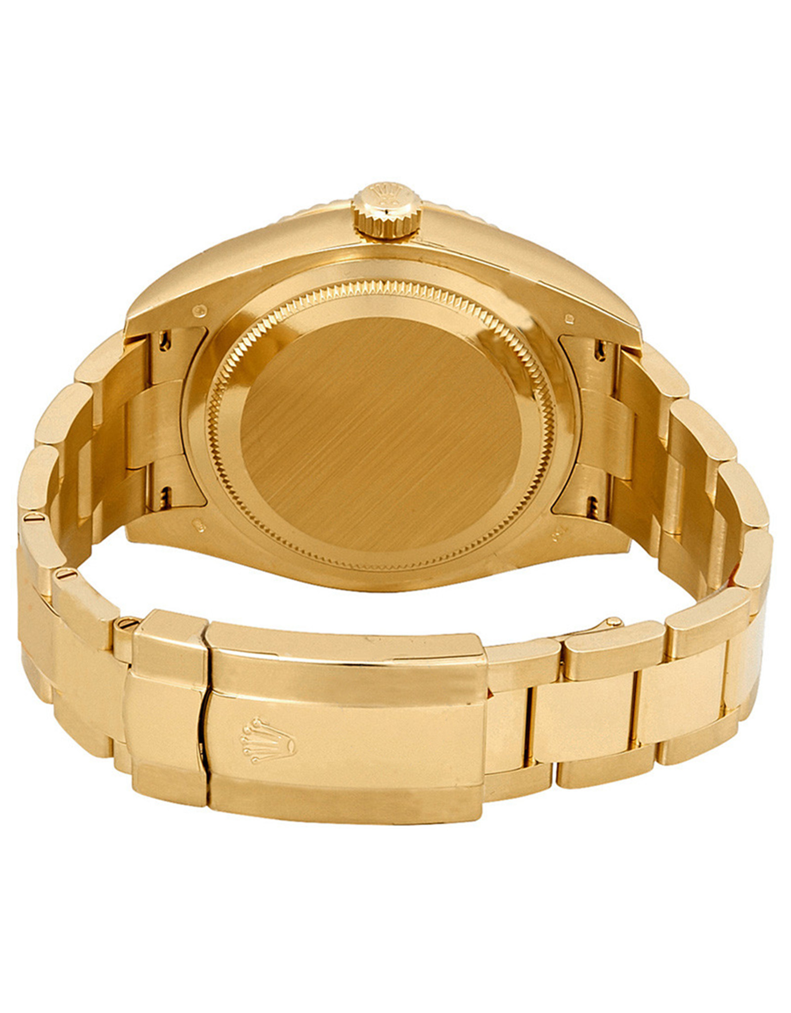 Rolex Sky Dweller Champagne Dial Diario Di Ostriche Oro Giallo Da 18Kt Automatico Da Uomo 42 MM-2