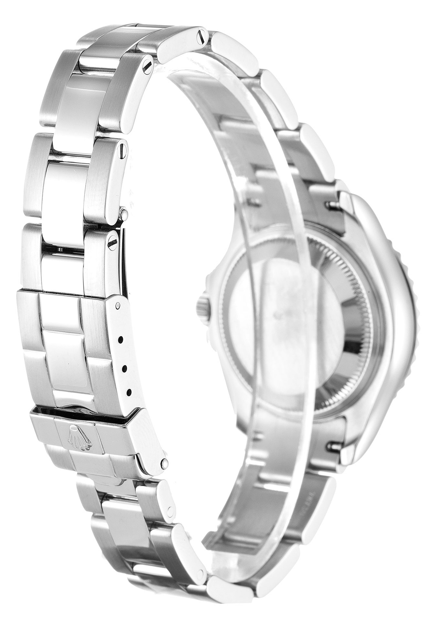 Rolex Yacht Master Stick Marker Cinghia In Acciaio Inossidabile Lady 169622 40MM-2