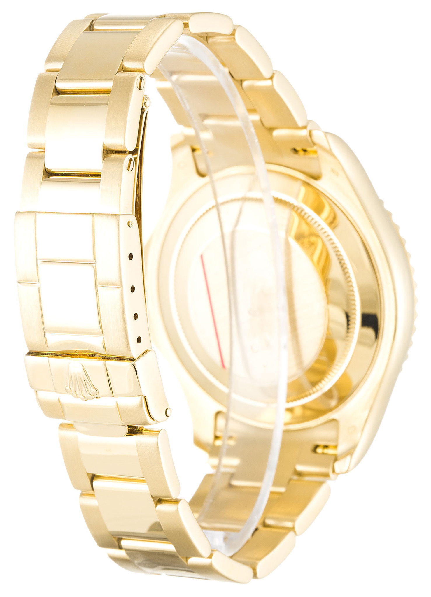 Rolex Yacht Master Quadrante blu Dial Gold Gold 16628 40MM-2
