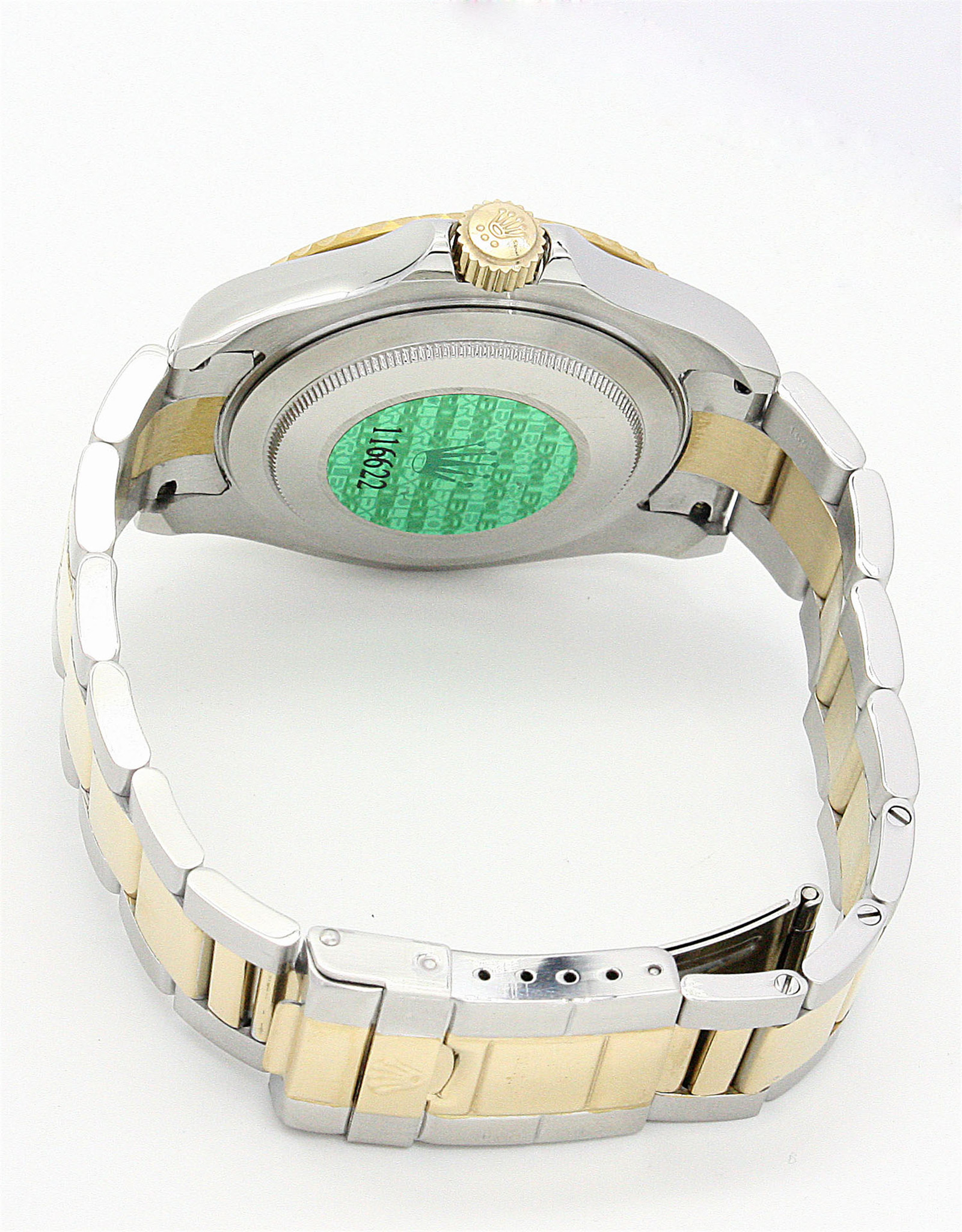 Rolex Yacht Master Giallo Gold Cannone In Acciaio Inossidabile 16623 40MM-2