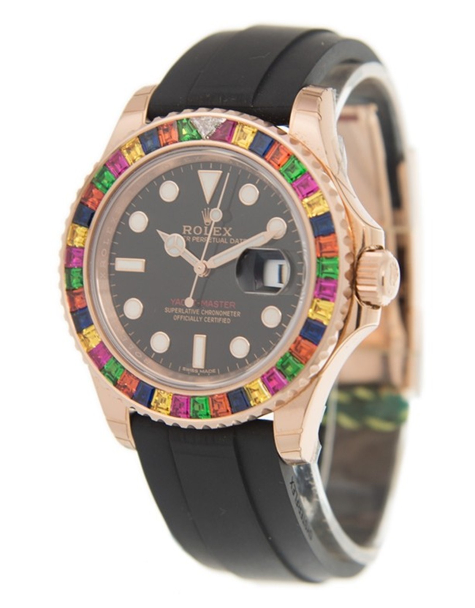 Rolex Yacht Master Quadrante nero Orologi Replica 116695Bksr 40MM-1