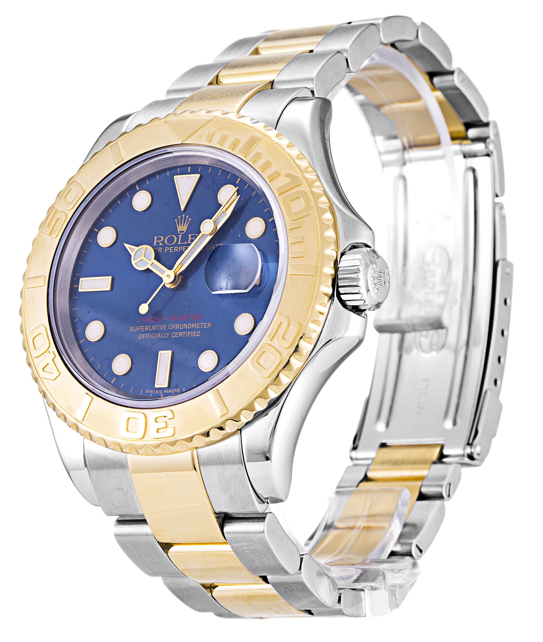 Rolex Yacht Master Quadrante blu Stick Marker 16623 40MM-1