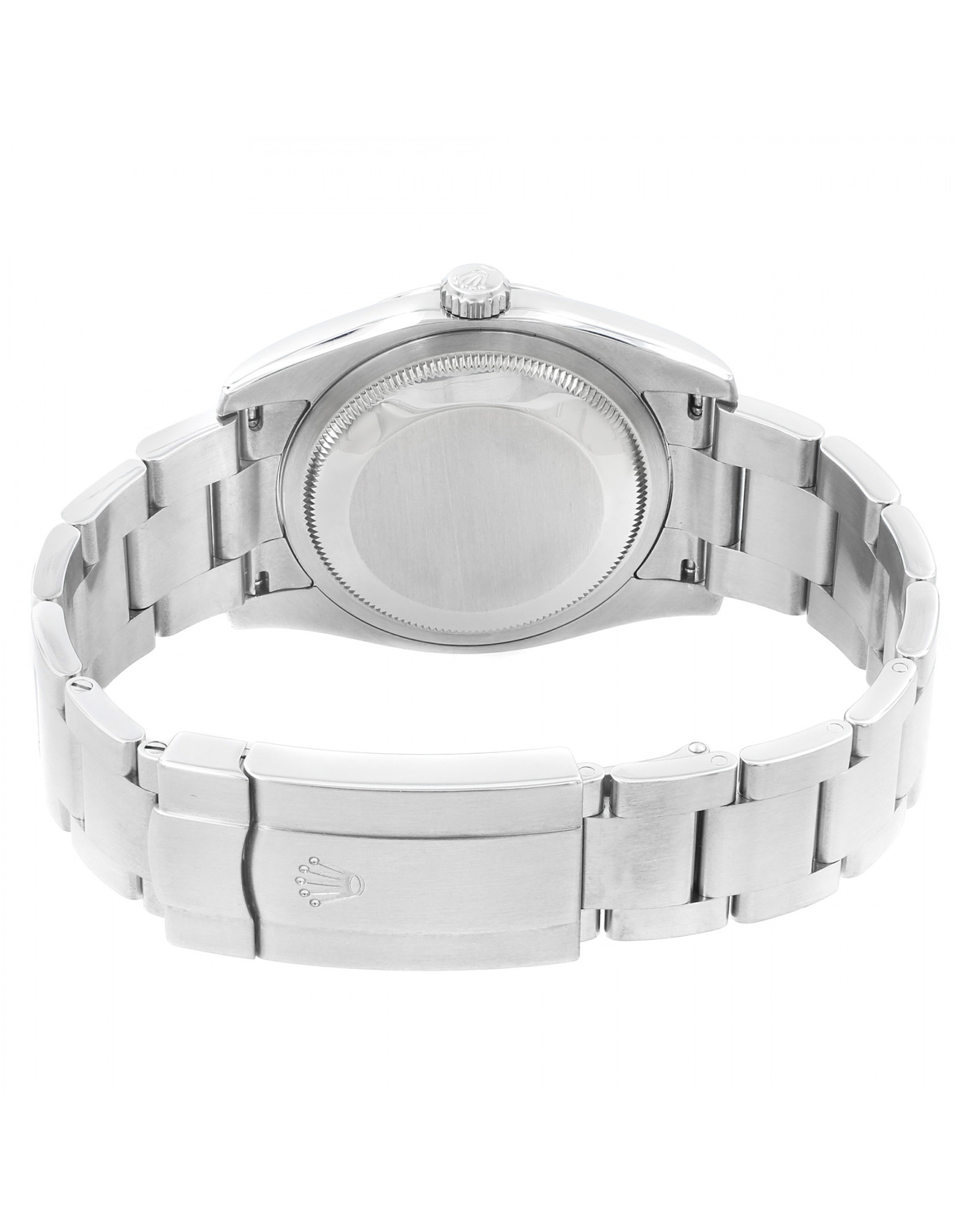 Rolex Oyster Perpetual Concentric Circle Quadrante nero Orologi Replica Automatico 116034 36MM-2