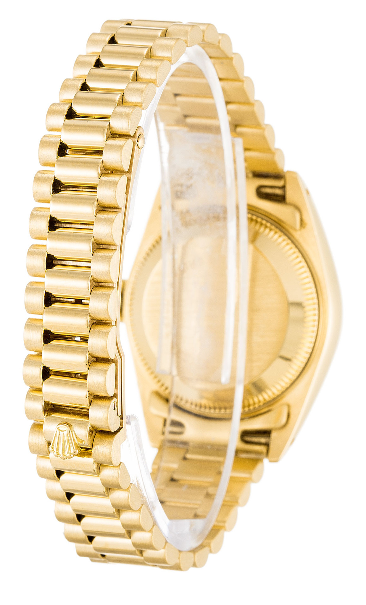 Rolex Datex Jollo Giallo Quadrante Inossidabile Cinghia In Acciaio Lady 69178 26MM-2