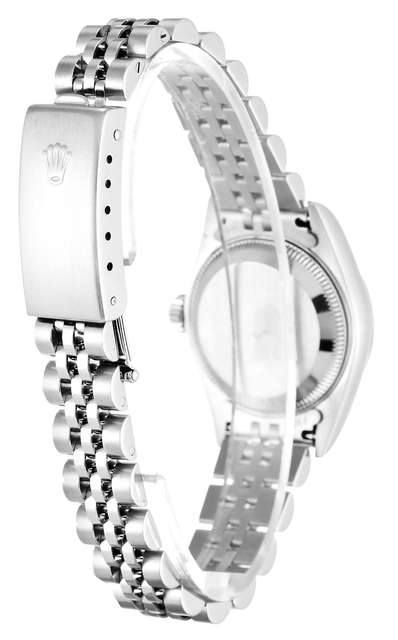 Rolex Datex Just Inossidabile Cinghia In Acciaio Diamond Marker Lady 79174 26MM-2