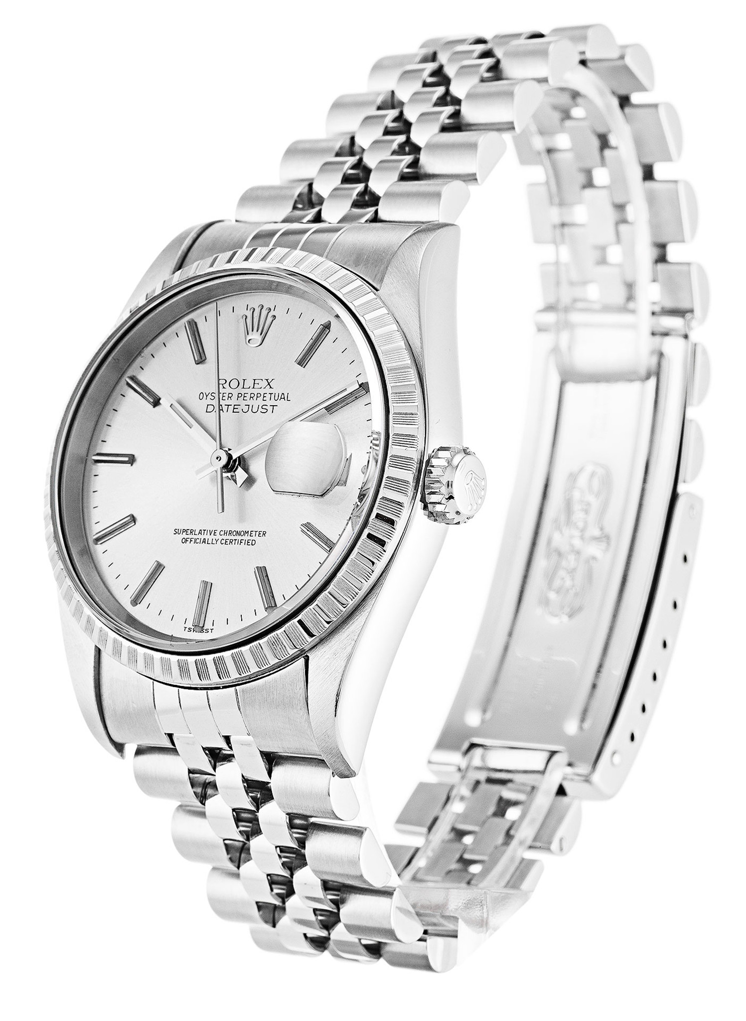 Rolex Datejust Quadrante bianco Stick Marker 16220 36MM-1