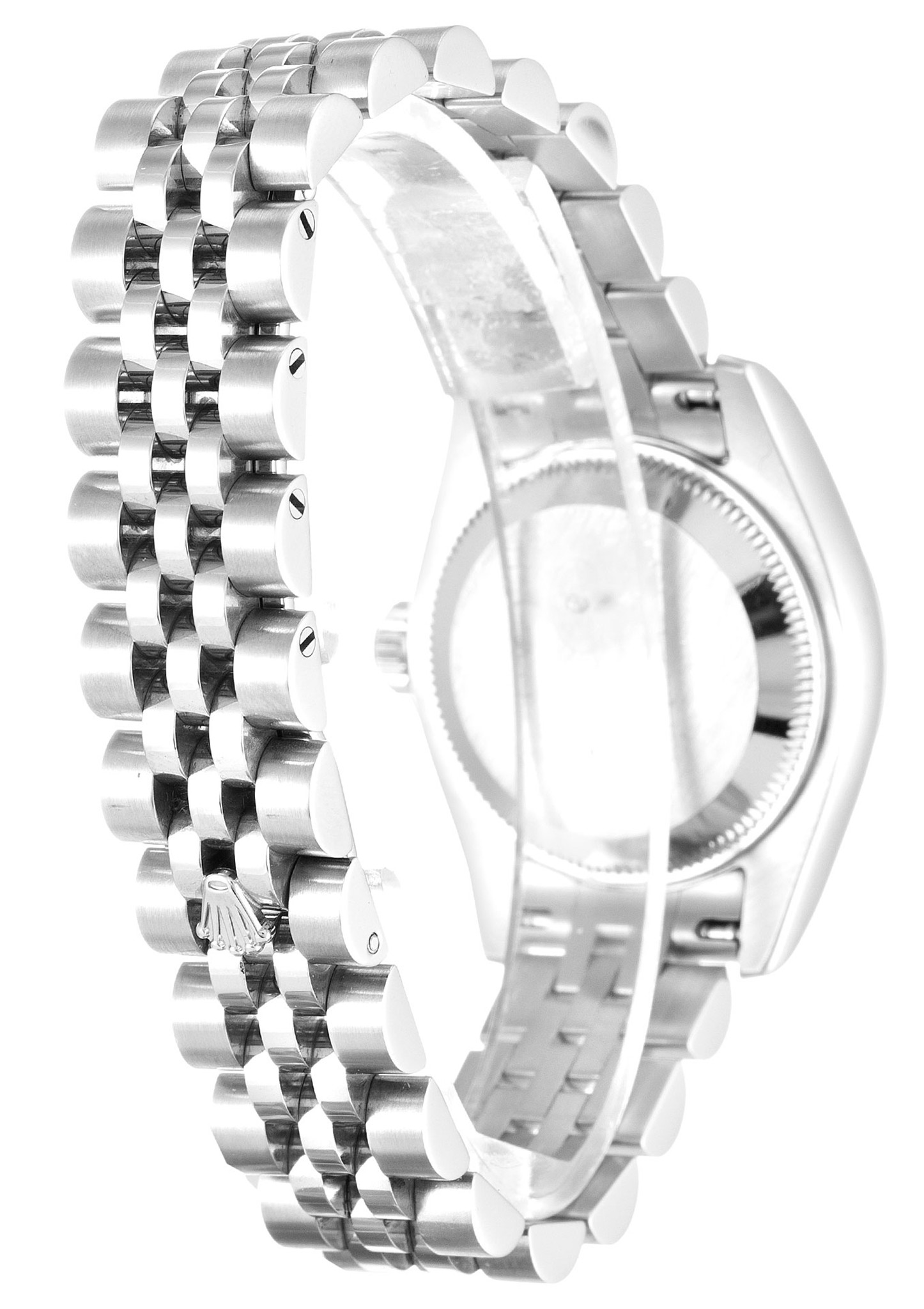 Rolex Datejust bianco Diar Diamond Marker Lady 179174 26MM-2