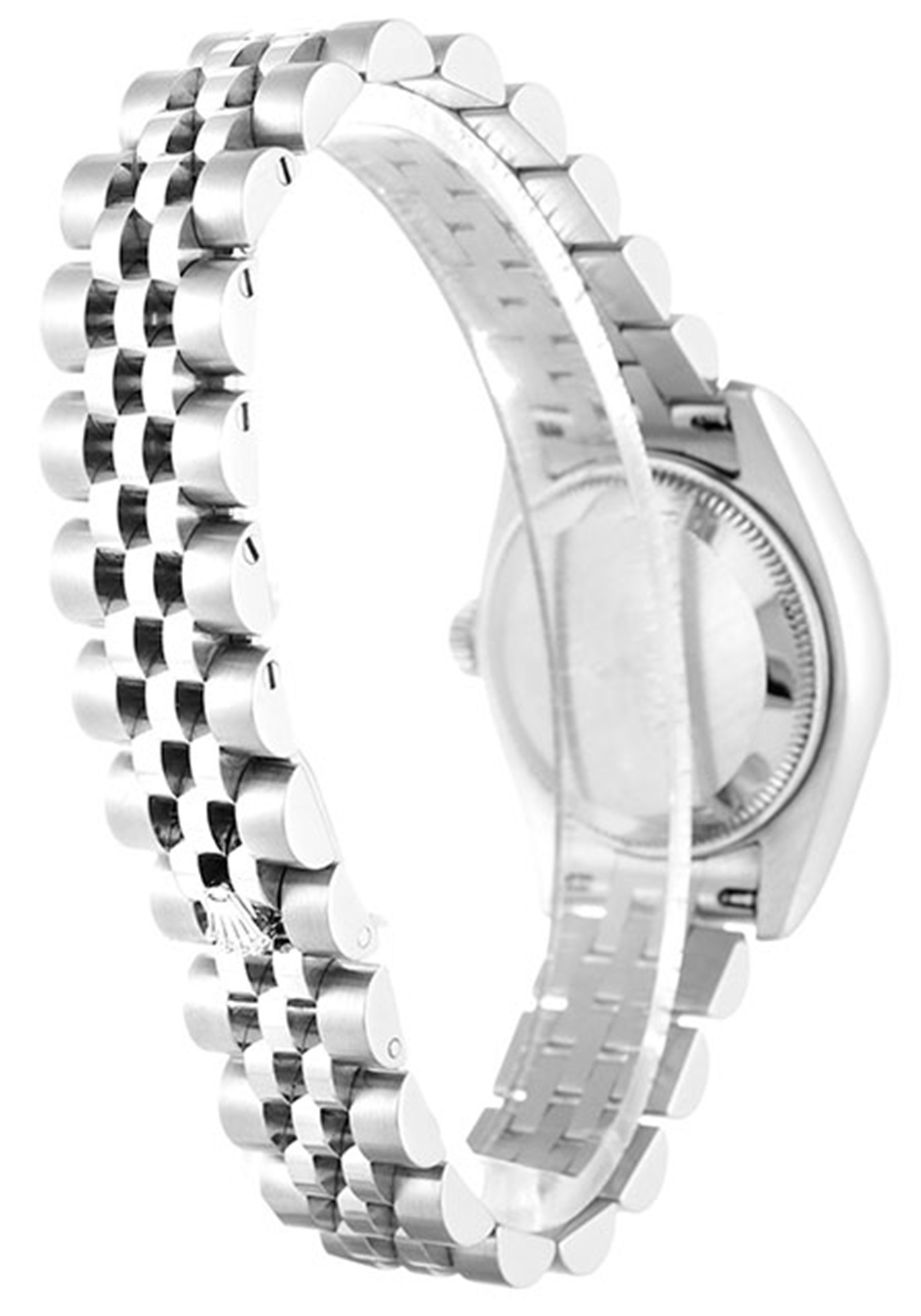 Rolex Datejust bianco Case Stick Marker Lady 179174 26MM-2