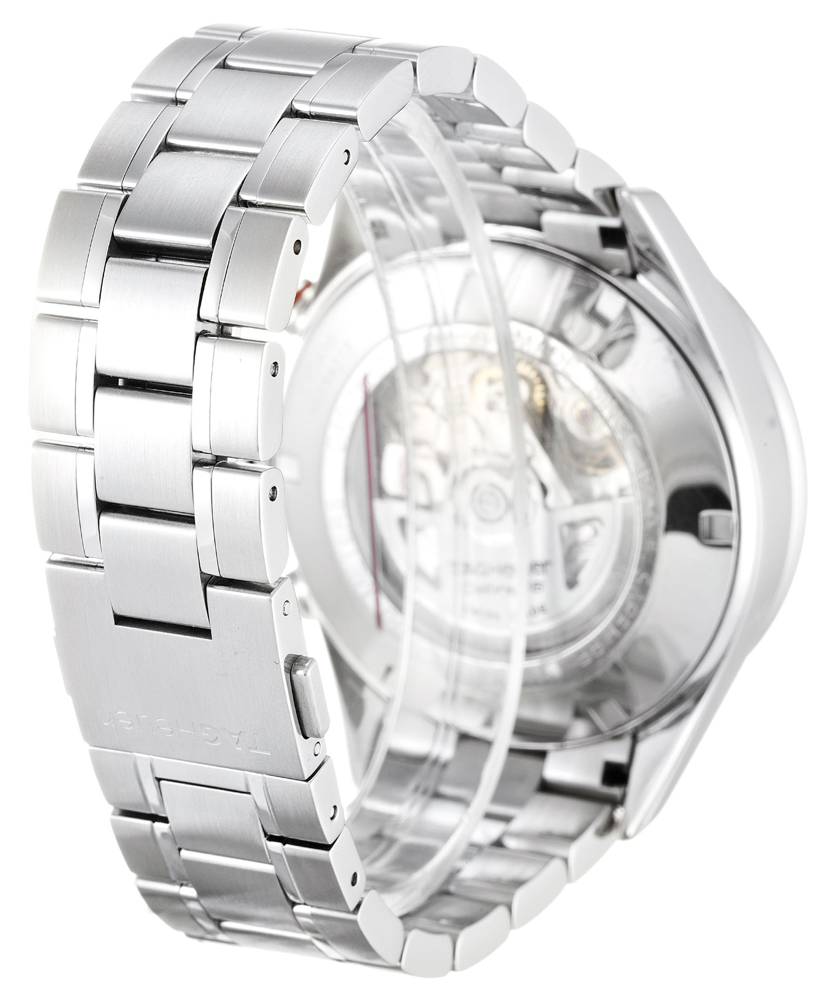 Tag Heuer Carrera Cv2A10.Ba0796 Marcatori Di Quadrante Nero 43MM-2