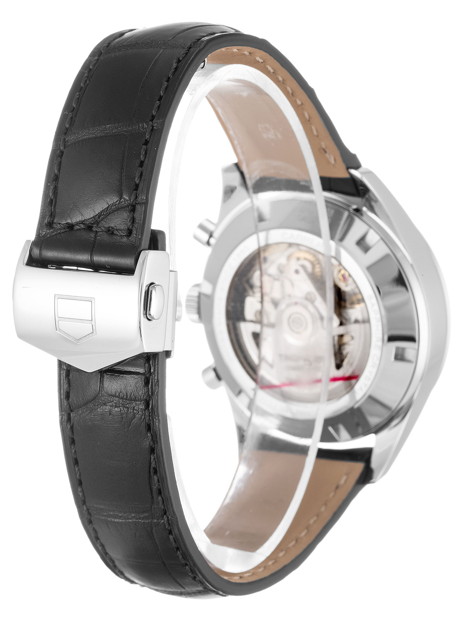 Tag Heuer Carrera Cas2150.Fc6291 Marcatori Di Quadrante Bianco 41MM-2