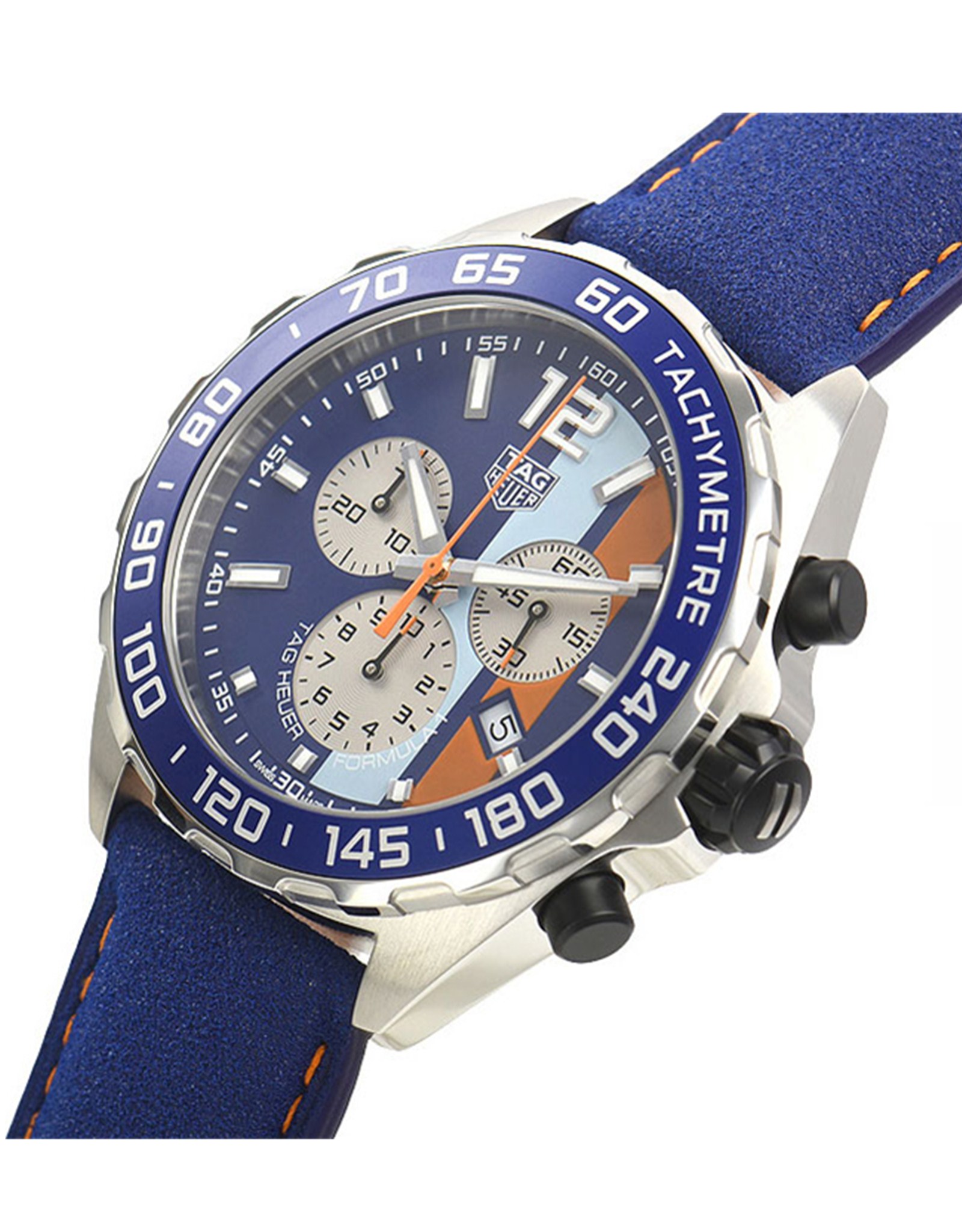 Tag Heuer FoRMula 1 Gulf Racing Limited Edition Orologi Replica Caz101N.Fc8243 43MM-1