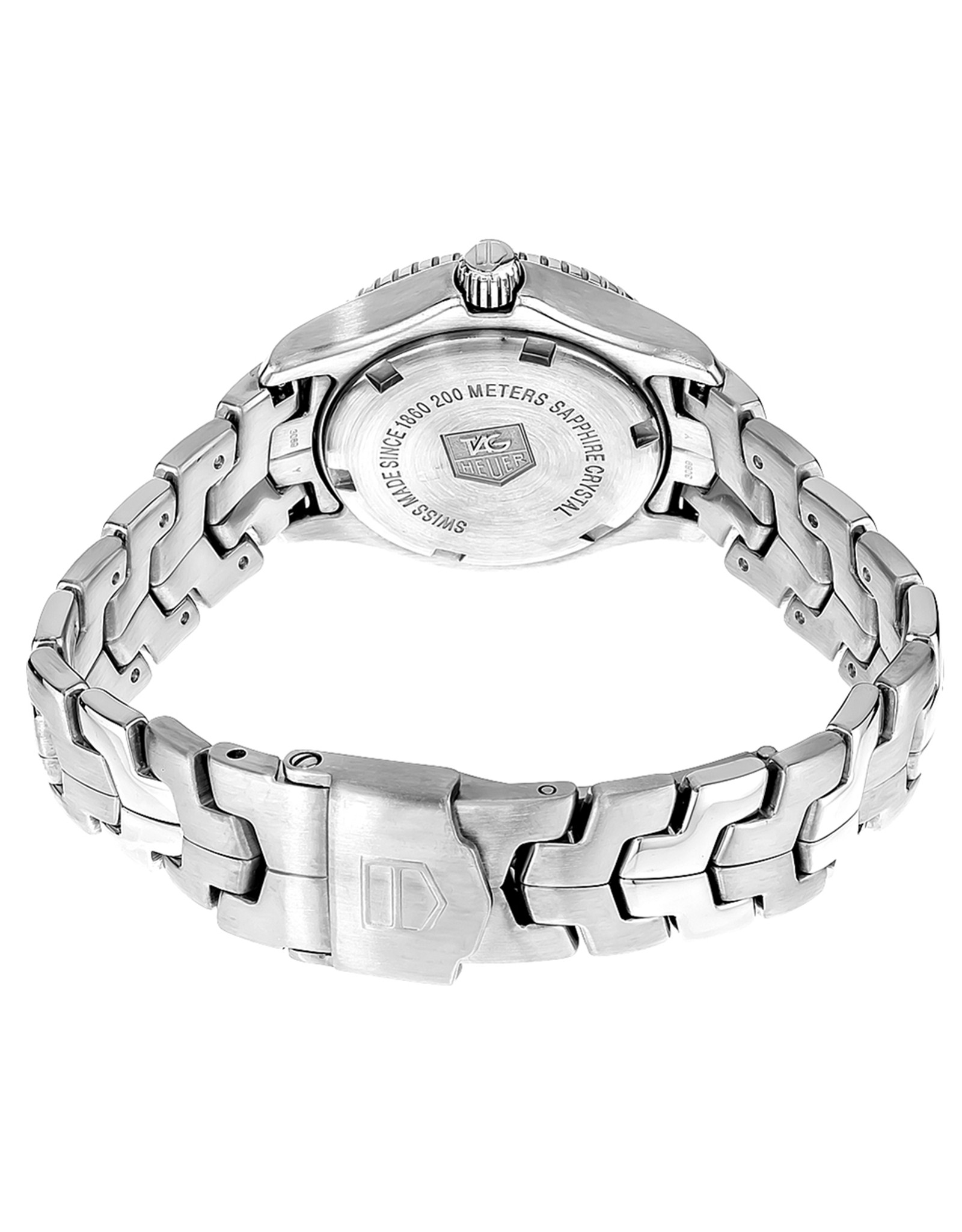Tag Heuer Link Madre Pearl blu Quadla Diamond Orologi Replica Orologi Replica Wj1317.Ba0573 27MM-2