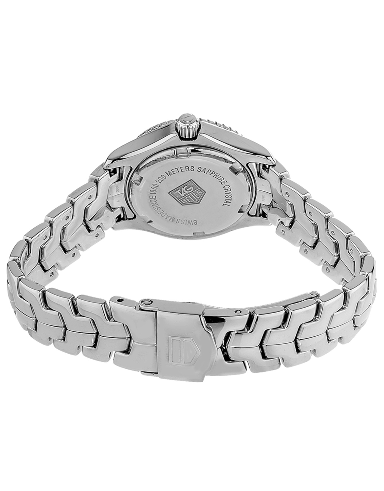 Tag Heuer Link Madre Perla Quadrante Bianco Wj1313.Ba0572 27MM-2