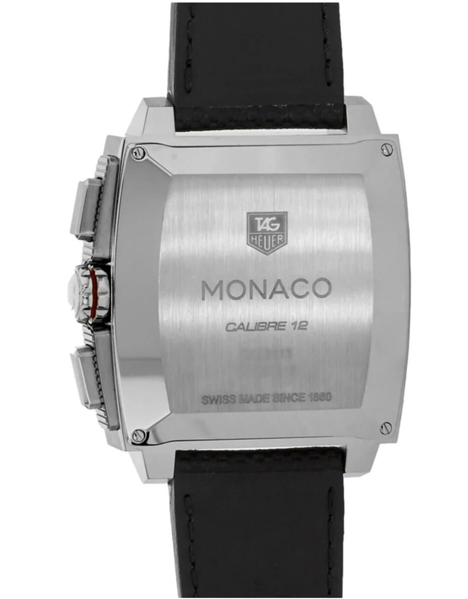 Tag Heuer Monaco Nera Quadrante Inossidabile Gallina In Acciaio Maschile Cal2113.Fc6536 Da 40,5 MM Quarzo-2