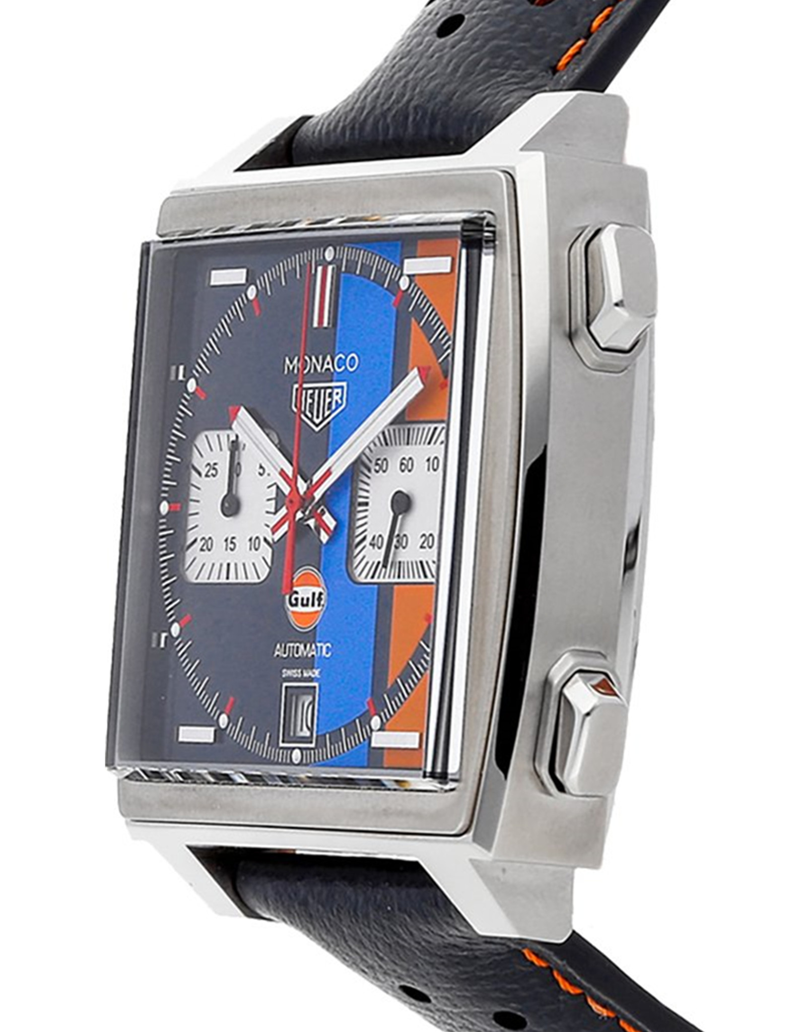 Tag Heuer Monaco Blu Quadrante Maschile Orologi Replica Caw211R.Fc6401 Da 39MM Quarzo-1